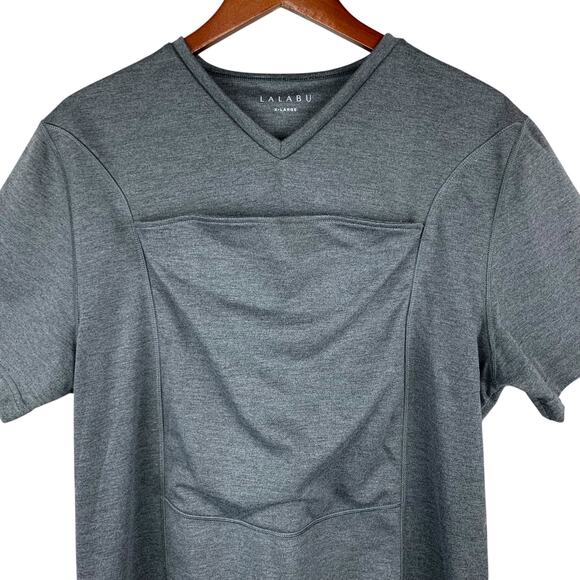 Gray Short Sleeve Men's Tee - Picture 2 of 6
